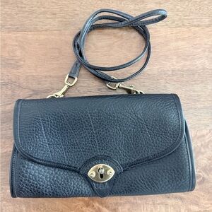 Dooney & Bourke Black Leather Clutch